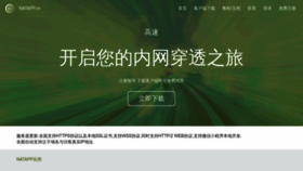 What Natapp.cn website looks like in 2024 