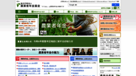 What Nounen.go.jp website looks like in 2024 