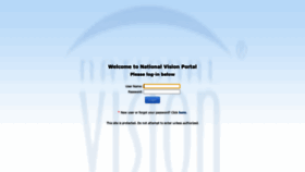 What Nviportal.nationalvision.com website looks like in 2024 