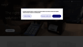 What Nets.eu website looked like in 2024 (1 year ago)