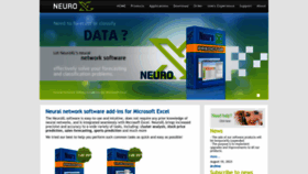 What Neuroxl.com website looks like in 2024 