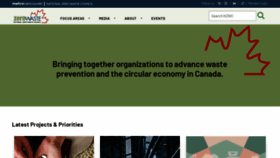 What Nzwc.ca website looks like in 2024 
