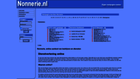 What Nonnerie.nl website looks like in 2024 