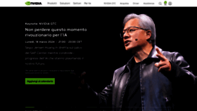 What Nvidia.it website looks like in 2024 