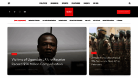 What Newscentral.africa website looks like in 2024 