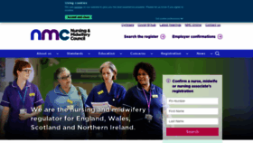 What Nmc.org.uk website looks like in 2024 