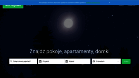 What Noclegowo.pl website looked like in 2024 (1 year ago)