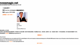 What Nowamagic.net website looked like in 2024 (2 years ago)