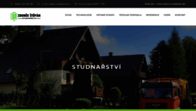 What Novastudna.cz website looks like in 2024 