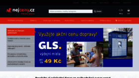 What Nej-ceny.cz website looks like in 2024 