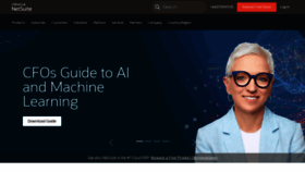 What Netsuite.co.uk website looked like in 2024 (1 year ago)