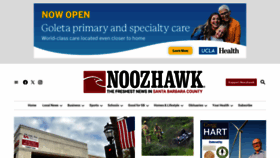 What Noozhawk.com website looks like in 2024 