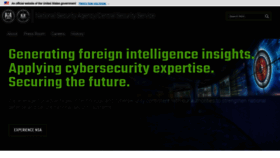 What Nsa.gov website looks like in 2024 