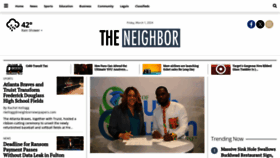 What Neighbornewspapers.com website looks like in 2024 