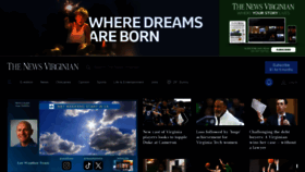 What Newsvirginian.com website looks like in 2024 