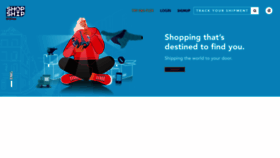 What New.shopandship.com website looks like in 2024 
