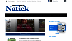What Naticktownnews.com website looks like in 2024 