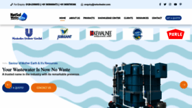 What Netsolwater.com website looks like in 2024 