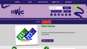 What Nwci.ie website looked like in 2024 (2 years ago)