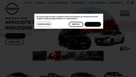 What Nissan.com.br website looks like in 2024 