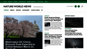What Natureworldnews.com website looks like in 2024 