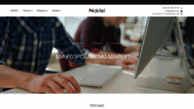 What Nakitel.com website looks like in 2024 