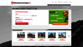 What Nieuwbouw-woningen.nl website looks like in 2024 