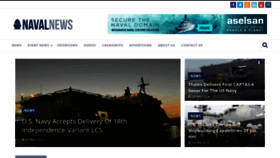 What Navalnews.com website looks like in 2024 