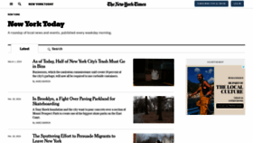 What Nytoday.com website looks like in 2024 