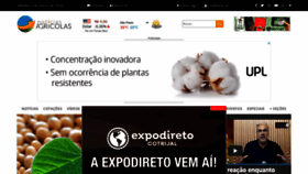 What Noticiasagricolas.com.br website looks like in 2024 