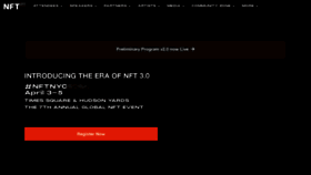 What Nft.nyc website looks like in 2024 