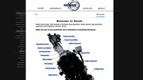 What Novak-adapt.com website looks like in 2024 
