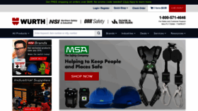 What Northernsafety.com website looks like in 2024 
