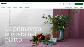 What Naturasi.it website looks like in 2024 