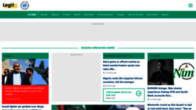What Naij.com website looks like in 2024 