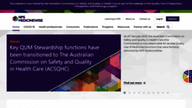 What Nps.org.au website looks like in 2024 