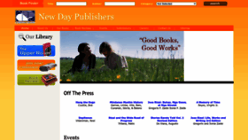 What Newdaypublishers.com website looks like in 2024 
