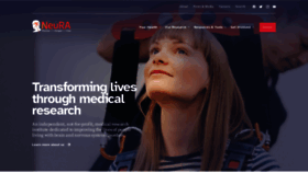What Neura.edu.au website looks like in 2024 