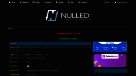 What Nulled.to website looks like in 2024 