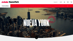 What Nuevayork.net website looks like in 2024 