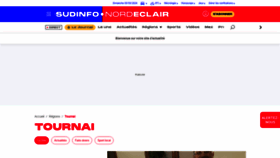 What Nordeclair.be website looked like in 2024 (1 year ago)