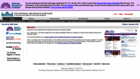 What Nas.gov.uk website looked like in 2024 (2 years ago)