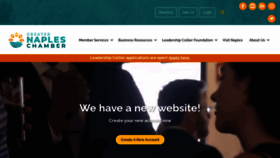 What Napleschamber.org website looks like in 2024 