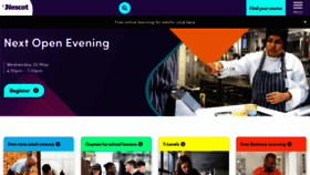 What Nescot.ac.uk website looked like in 2024 (2 years ago)