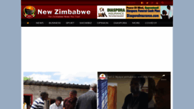 What Newzimbabwe.com website looks like in 2024 