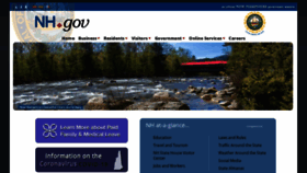 What Nh.gov website looks like in 2024 