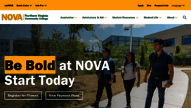 What Nvcc.edu website looks like in 2024 