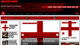 What Neconnected.co.uk website looks like in 2024 