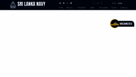 What Navy.lk website looks like in 2024 
