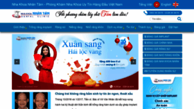 What Nhakhoanhantam.com website looks like in 2024 